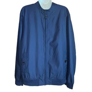 Ted Baker Water Resistant Navy SlimFitBomber Jacket NWT Size 4